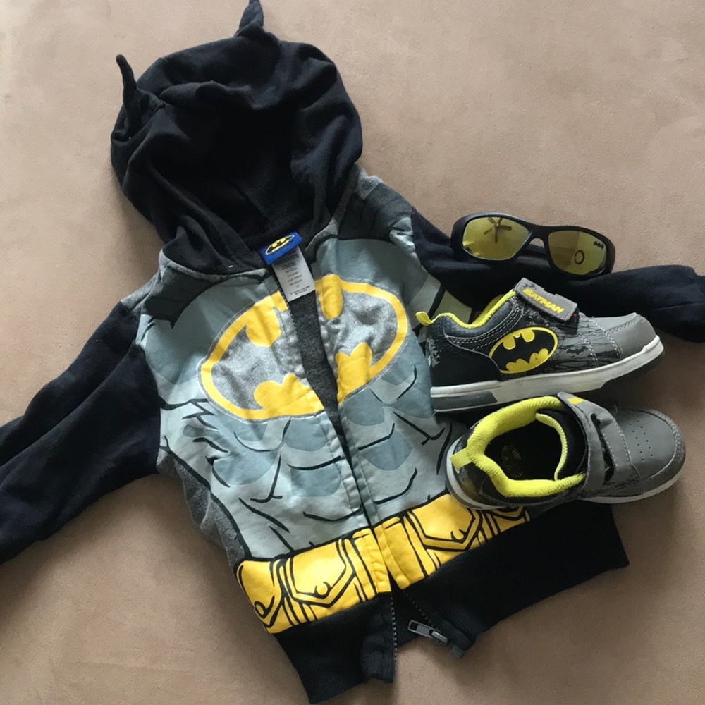 Batman Jacket and Shoes